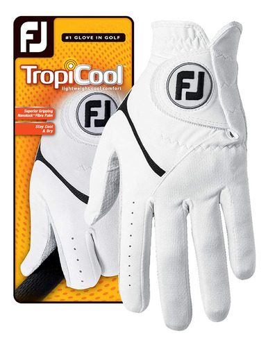 Guante De Golf Blanco Talla L