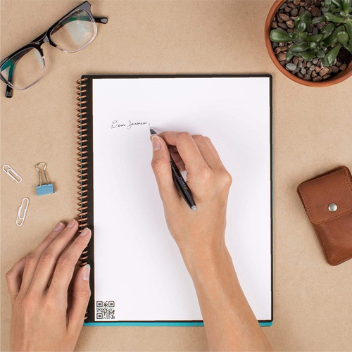 Cuaderno Rocketbook 15x22 Cm Ejecutivo / Reusable X Siempre