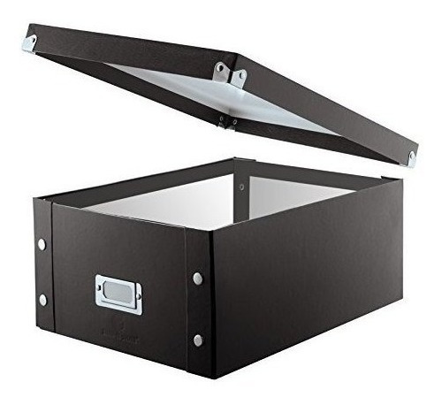 Caja De Almacenamiento De Cd De Doble Ancho Snap-n-store, Ne