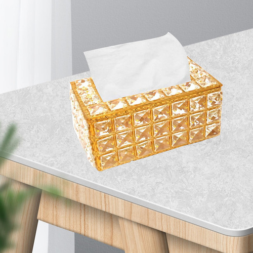 Servilletero Rectangular Con Cubierta De Caja De Pañuelos