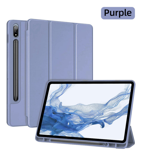 Funda De Silicona Para Galaxy Tab S9 Plus/s10 Plus 12.4