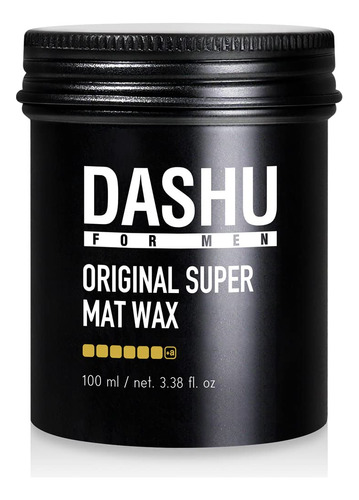 Dashu Cera Super Mat Original De Alta Calidad, 3.5 Onzas, Fu