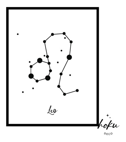 Cuadro 20x25 - Signos Del Zodíaco - Constelaciones - Aries