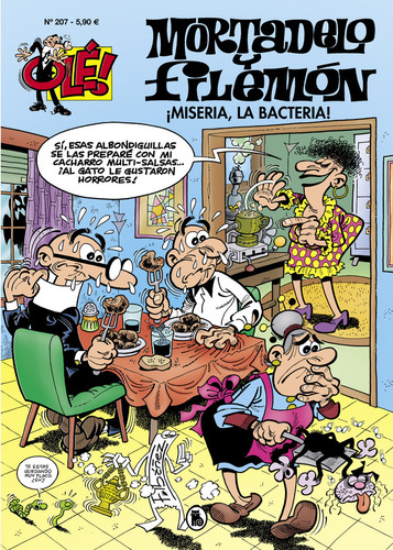 ¡miseria, La Bacteria! (olé! Mortadelo 207)