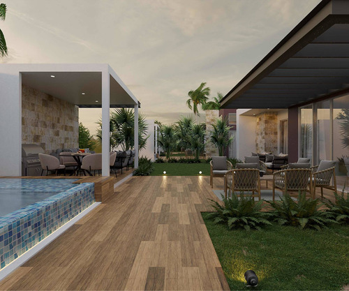 Moderna Villas En Venta En Mejor Zona Exclusiva En Cap Cana