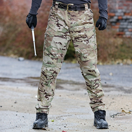 Pantalones Tácticos Militares Impermeables Ix8 Camuflaje .