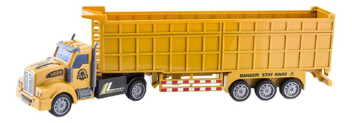 Camión Transportador De Juguete De 33 Centímetros Amarillo
