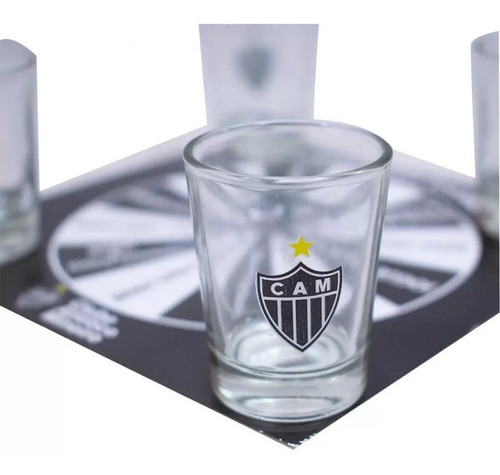 Jogo Roleta 4 Copos Shot Atlético Mineiro Mileno 802013