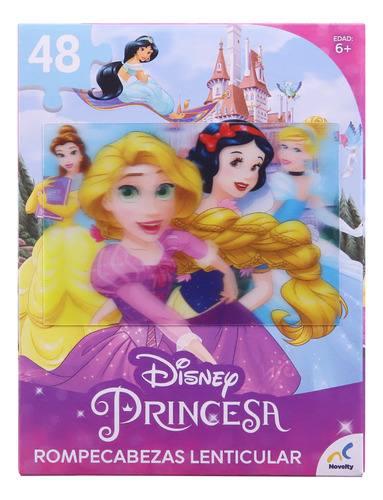 Rompecabezas Jca-3093t 3d Princesas De Disney Novelty