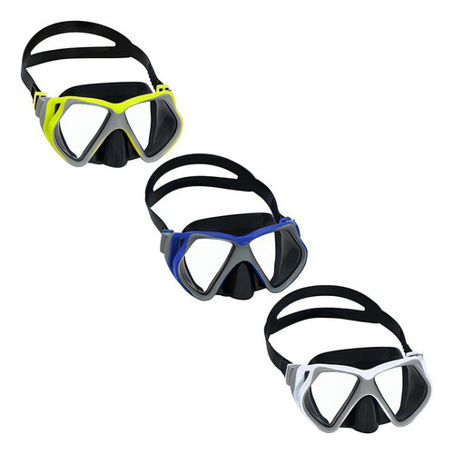 Goggles Adulto Natación Vidrio Templado 14 Años Mayoreo 3pz Color Negro