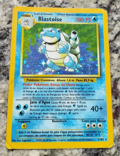 Carta Pokémon Blastoise (2/102) - Celebrações 25 Anos - Alfabay - Cubo  Mágico - Quebra Cabeças - A loja de Profissionais e Colecionadores!