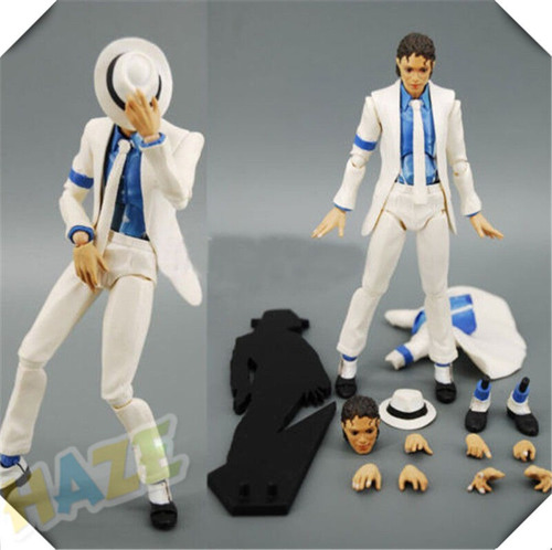 Michael Jackson Criminal Moonwalk Figura Modelo Juguete 14cm