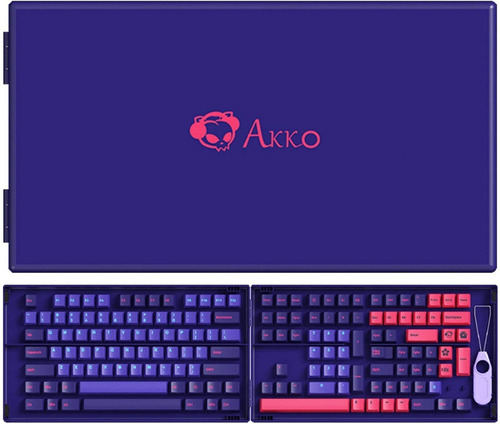 Akko 157 Keys Neon Keycap Set Cherry Profile Pbt 