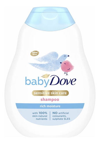 Baby Dove Shampoo Hidratante Bebés Rich Moisture 200ml