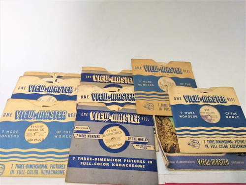Discos View Master Para Visor Antigos Usa