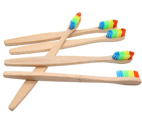 Cepillos De Dientes Ecológicos De Bambu En Caja Eco