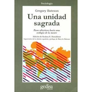 Una Unidad Sagrada, Bateson, Ed. Gedisa