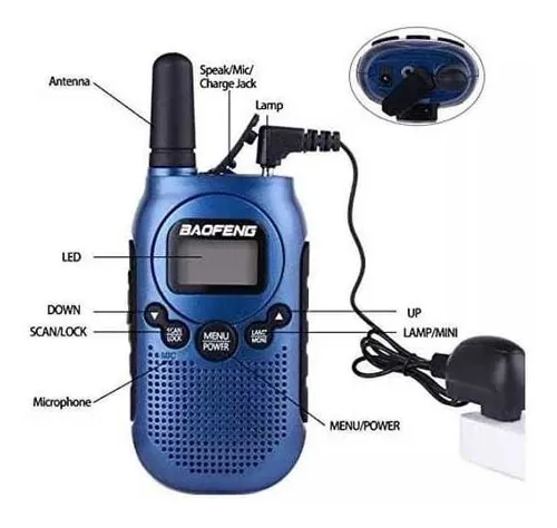 Radios De Comunicación Baofeng T6 X 2 Unidades