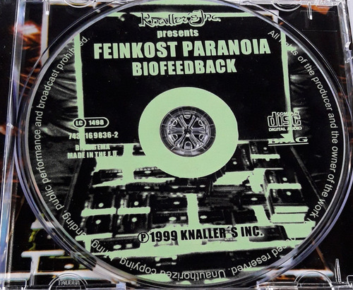 Cd Oka Feinkost Paranoia Biofeedback Hip Hop Como Nuevo (Reacondicionado)