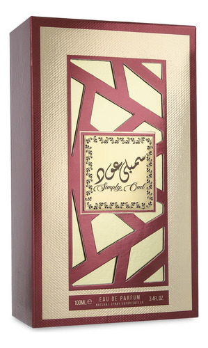 Lattafa Simply Oud 100ml Edp Spray - Unisex