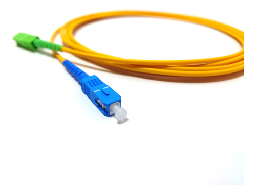 Patch Cord Jumper Fibra Optica Sc Apc A Sc Upc  2mts