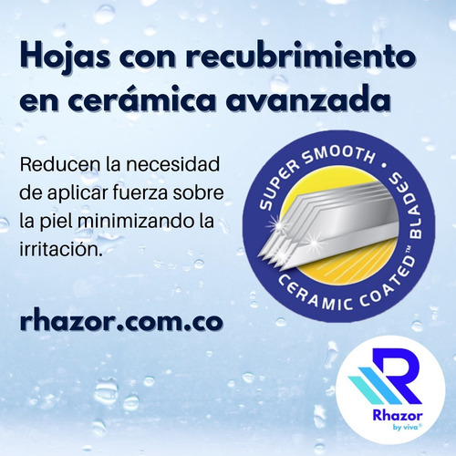 Kit De Afeitar 3 Meses 3 Hojas - Unidad a $9833