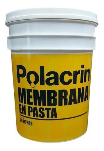 Polacrin Membrana En Pasta Techos 1 Litro