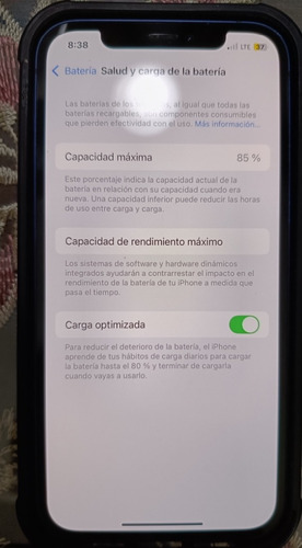 Apple iPhone 12 (64 Gb) - Azul, Funcional 100%, Nunca Estrellado (Usado)