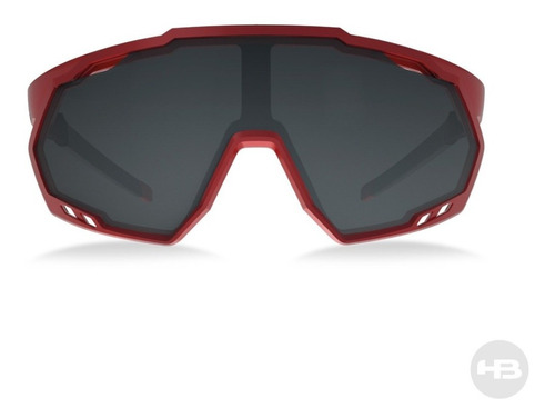 Imagem 1 de 2 de Óculos Ciclismo Hb Spin Gradient Red/ Black Gray/ Cristal
