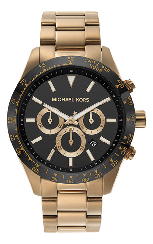 Reloj De Cuarzo Michael Kors Para Hombre Con Correa De Acero