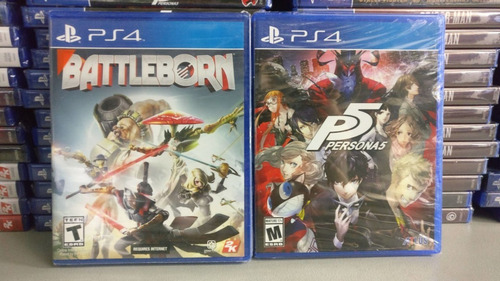 Combo Persona 5 + Battleborn Ps4 