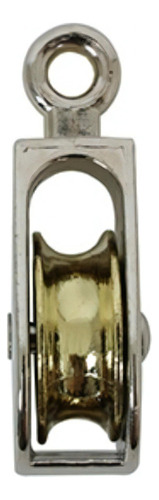 Garrucha Sencilla Fija De Zinc 2¨ 10 Pzs P