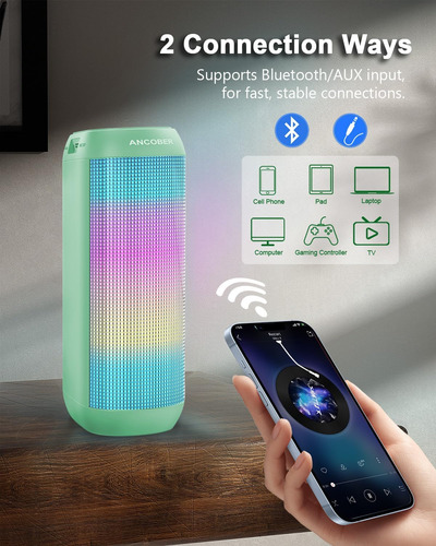 Altavoz Bluetooth, Altavoces Inalámbricos Portátiles Sonido