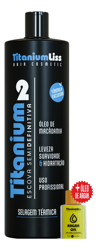 Progressiva Definitiva Selagem Titanium Liss 300ml