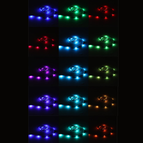 ^ Strip Lights De 6,6 Pés Com Controle Remoto De