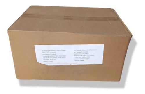 comprar Sorbato De Potasio Grado Alimenticio