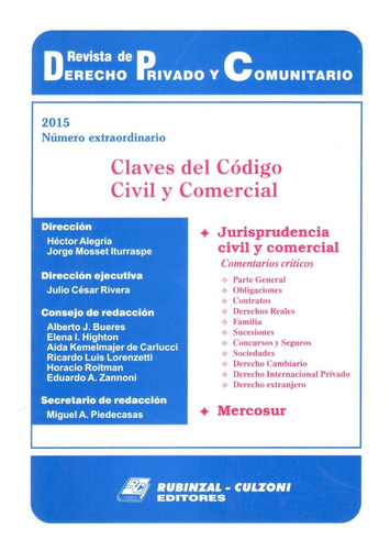 Claves Del Nuevo Codigo Civil Y Comercial - Iturraspe