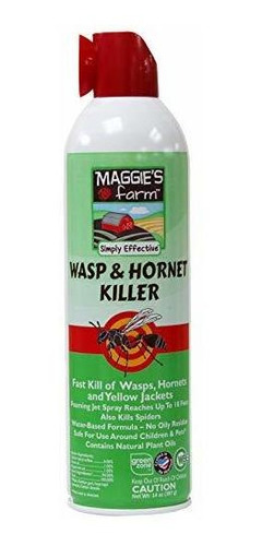Repelente De Plagas - Maggie's Farm Wasp & Hornet Killer - A