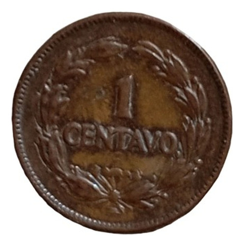  Moneda Ecuador  Un  Centavo 1928 Very Nice Escasa 
