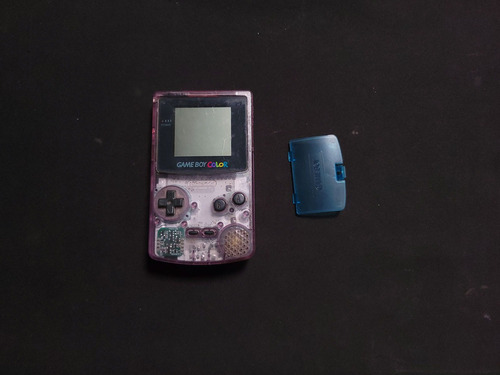 Game Boy Color Gbc Morado Translúcido C