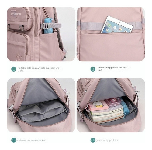 . Mochila De Alta Capacidad Versión Coreana