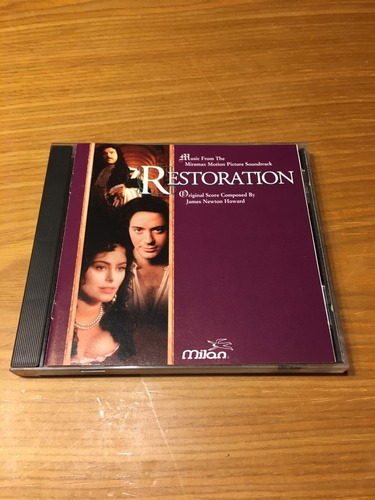 Restoration Cd Soundtrack James Newton Howard Henry Purcel 