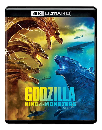 4k Ultra Hd + Blu-ray Godzilla King Of The Monsters