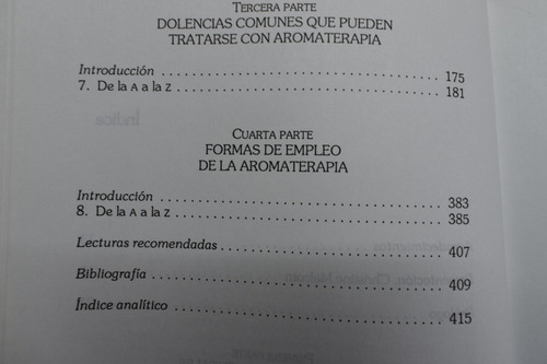 La Guía Máxima De La Aromaterapia Roberta Wilson C197 (Usado)