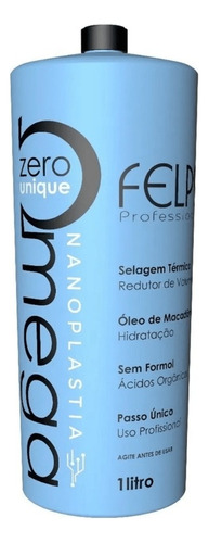 Alisado Organico Omega Zero Nanoplastia Felps 1000ml