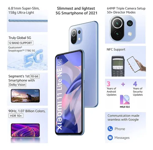 Xiaomi 11 Lite Ne New Edition 5g 2109119dg 8gb 256gb Dual