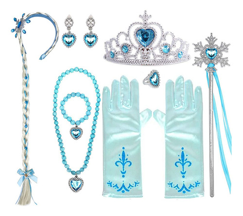 Princesa Elsa - Accesorios De Fiesta De Disfraces De Prince.