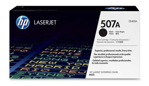 Toner Laser Hp Ce400a 507a - Ce400yc M551 M570 M575 Original