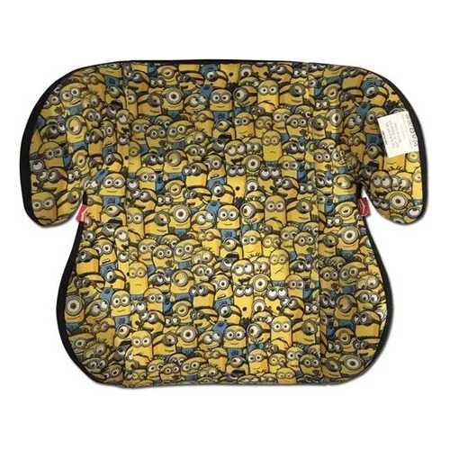 Asiento Booster Auto Apoya Brazo Niños Minions Hasta 36 Kg 