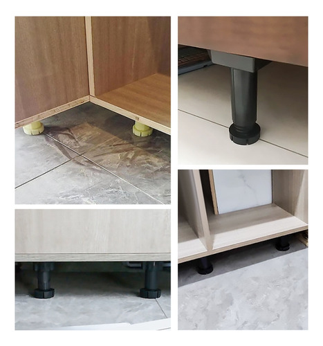 Pata Regulable 100mm - 120mm Set De 16 Unidades
